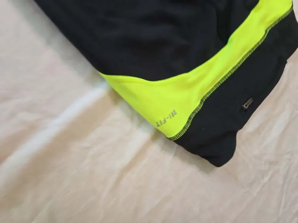 Nike Dri-Fit Women's Running Leggings with Neon Yellow Accents S. 022